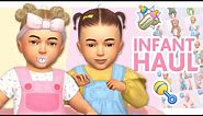 INFANT CC FINDS | Sims 4 Custom Content Haul (Maxis Match)