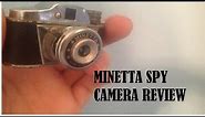 Vintage Miniature Spy Camera Review (Made by Minetta)