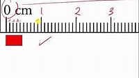 How to read a metric ruler