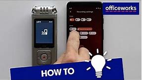 How to Use Philips Audio Recorder