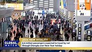 China begins a 3-day New Year holiday, with travel expecting to see a sharp rise.