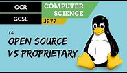 48. OCR GCSE (J277) 1.6 Open source vs proprietary