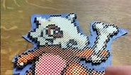 How to make Pokémon Perler Beads project featuring Cubone! Pixel Art!