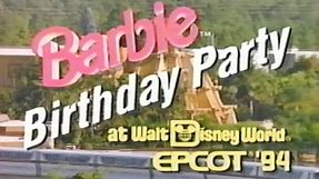 Barbie Birthday Party at Walt Disney World, EPCOT (1994)