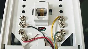 Wiring a Home Phone jack