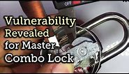 Explanation of cracking a combo lock in 8 attempts or less!