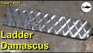 Triple-T #101 - Damascus patterns - Ladder