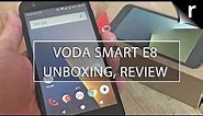 Vodafone Smart E8 Unboxing & Hands-on Review: £50 smartphone!