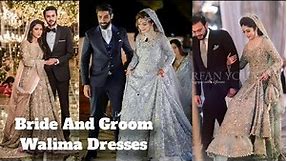 Bride and Groom Walima Dress Collection 2022/2023 | Couple Wedding Dresses
