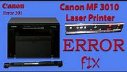 how to fix canon mf 3010 printer error | Printer Repair tutorial