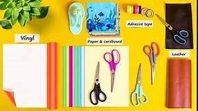 Scissors All Purpose, iBayam 8" Heavy Duty Scissors Bulk 3-Pack, 2.5mm Thickness Ultra Sharp Blade Shears with Comfort-Grip Handles for Office Home School Sewing Fabric Craft Supplies, Right/Left Hand
