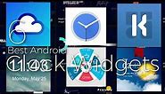 6 Best Android Clock Widgets