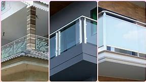 Top 20 Modern Glass Balcony Railing Designs And Ideas || Balcony Grill Designs For House