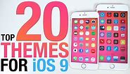 Top 20 iOS 9 Themes - BEST 9.0.2 Themes from Cydia
