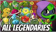 ALL Legendary Cards Challenge - Green Shadow | Plants vs Zombies Heroes Gameplay (2/22)