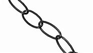 Chain Extension for Hanging Baskets, Planters, Powder Black, 36 Inches Long, Strong Hold