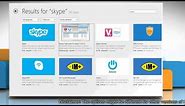 How to install Skype® on Windows® 8.1