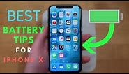 Battery Life TIPS for iPhone X, iPhone 8 Plus, and iPhone 8 // Extend Battery // Tips and Tricks