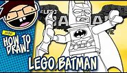 How to Draw LEGO BATMAN (The Lego Batman Movie) | Narrated Easy Step-by-Step Tutorial
