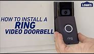 How To Install a Ring Video Doorbell