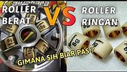 Pakai roller ringan apa berat ? full penjelasan #modifikasi #beat #roller