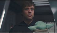 "May the Force be With You" Luke Skywalker takes Baby Yoda (Bye Grogu) Mandalorian Final Episode