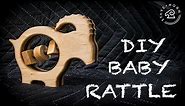 How to Make a Wooden Rattle Toy for a Baby: Safe and Simple Woodworking DIY Project Tutorial
