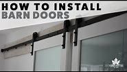 How to Install Barn Doors