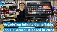 Arcade1up Infinity Game Table Top 10 Games 2023 Edition - Cribbage, Splodey, Cointo, + More!