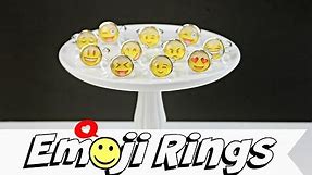 Emoji Rings | DIY | ShowMeCute