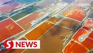 Colorful Salt Lake of Yuncheng: "Dead Sea of China"