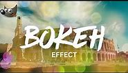 Bokeh Overlay Effect in Gimp