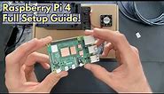 Raspberry Pi 4 Model B Complete Setup Guide with Ubuntu Image