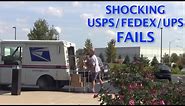 Most Shocking USPS/FedEx/UPS Delivery Fails 2014