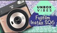 Fujifilm Instax Square SQ6 Instant Camera unboxing