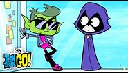 MASH-UP: Beast Boy and Raven Fall in Love | Teen Titans Go! | Cartoon Network