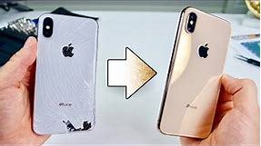 Turn Your iPhone X Into a XS! Perfect Gold Kit