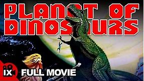 Planet of Dinosaurs (1977) | RETRO SCI-FI MOVIE | Mary Appleseth - Harvey Shain - Derna Wylde