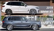 2019 BMW X5 vs 2019 BMW X7 (technical comparison)
