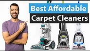 Top 5 Affordable Carpet Cleaners [2023 Buying Guide]