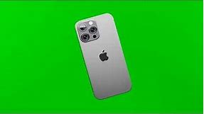 Iphone 14 Pro Max Green Screen Background 3D Motion