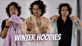 Top 5 Affordable Quality Winter Hoodies Under 600₹