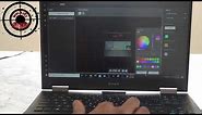 How to customize Omen Keyboard using Lighting Studio