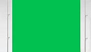 Aimosen 10 X 7 FT Green Screen Backdrop for Photography, Virtual GreenScreen Background Sheet for Zoom Meeting, Cloth Fabric Curtain for Party Decor