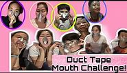 Duct Tape Mouth Challenge! || requested by viewer || by sharon colita