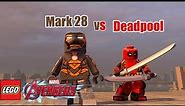 LEGO Deadpool (Marvel Now) vs Iron Man (Mark 28) in LEGO Marvel's Avengers MOD