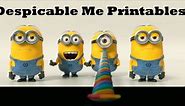 Free Printables and Activities from the Animated Movie Despicable Me