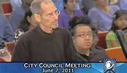 Steve Jobs Presents to the Cupertino City Council (6/7/11)