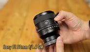 Sony FE 50mm f/1.4 GM lens review