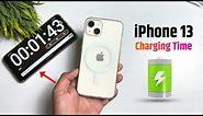 iPhone 13 Battery Charging Test | iPhone 13 Full Battery Charging Time | Charging Time |